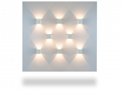 Expositor de productos, ideal para ópticas y farmacias. Mobiliario comercial de alta calidad diseñado por EstudioAMA